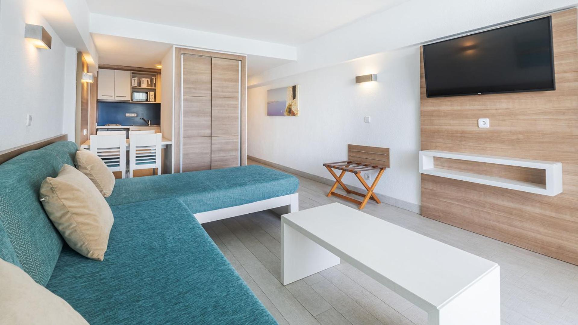 Apartamento de 1 dormitorio con vistas al mar (4 adultos)